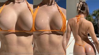 Natalie Roush Oiled Boobs Video Leaked