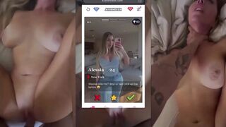 Hot blonde big tits