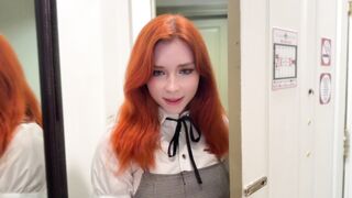 Sweetie Fox - Hot Sex With Redhead Student And Facial