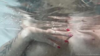Tati Evans Wet Underwater Tits Onlyfans