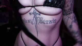 Blxxdbunny spit fetish blowjob