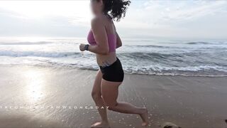 AmWednesday - Running On The Beach
