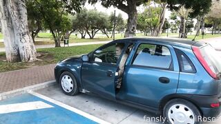 Iviroses Public park exhibitionism in tiny outfits FULL UNCENSORED