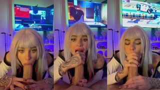 Emily Oram Cosplay Blowjob Sex Tape