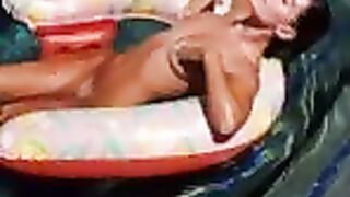 Madisyn Shipman naked day in the pool