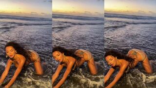 kikikattan | kira kattan naked on beach onlyfans