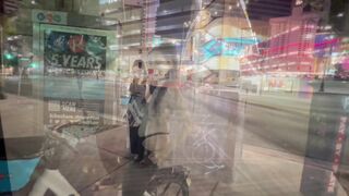 Nicole Niagara Cum in Car, Teasing & Caught Masturbating by Strangers on the Streets