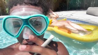 BarbieDollStef - Poolside BBC Fuck With Lil D