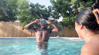 BarbieDollStef - Poolside BBC Fuck With Lil D