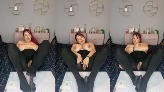 H.H OF - Nylon Footjob