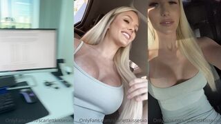 Scarlettkissesxo ppv sloppy blowjob onlyfans