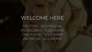 SOLY ASMR - STUCK WITH A HORNY ELF