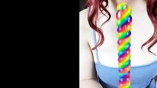 LizzieBuns - I Love Licking My Candy While Getting Ass Fucked