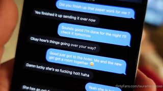 Laura Marie Makes A Dick Cum With Her Tits