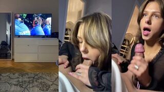 Saga Henrikssen Gives Head And Swallows Cum