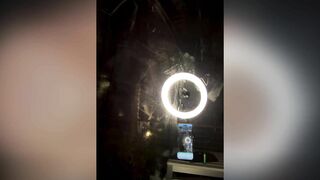 Lyna Perez Topless Window Tits Flash Scene