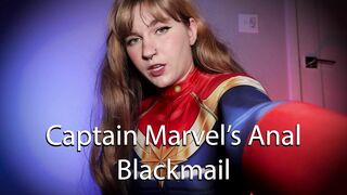 jaybbgirl - Captain Marvel Anal Blackmail
