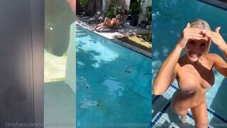 Scarlettkissesxo (11) Fucks Pool Boy + Facial