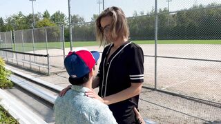 Serenity Cox - Cuckold Sex Adventure Behind The Baseball Diamonds