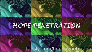 Hope penetration Hope's Huge Messy Car Squirt