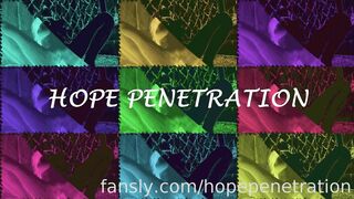 Hope Penetration Masturbating to My Own Porn