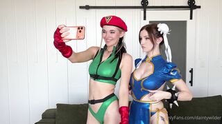 Dainty Wilder & Madi Ruve-Chun-Li Takes Cammy's Virginity