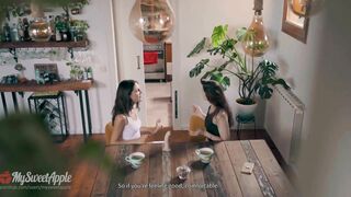 MySweetApple Teaching my little Step Sister to Suck Cock like a Pro