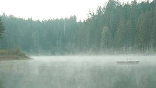 DaringKiara Sunrise Outdoor Masturbation at Lake