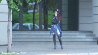 Jeny Smith Den White Pantyhose Urban Set