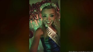 Bougie_BB - Full Birthday Video! My Birthday Wish Came True, I'm Double Stuffed!