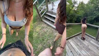 Erin Ashford  Outdoor Backshots Sextape