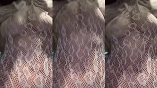 Breckie Hill mesh see through tits