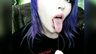 Slutty goth e-girl (Video 1)