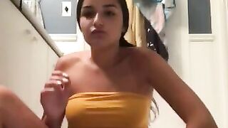 Hot Teen French Canadian Private Leak MEGA (Video 1)