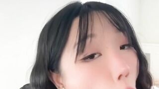 lisha - tiktok Asia beauty teen pov onlyfans Leaked Sextape dildo fuck