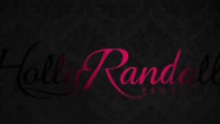 Mila Azul strip teasing on bed and fingering her pussy