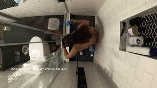 AMWednesday - Bathroom Clean in Bikini