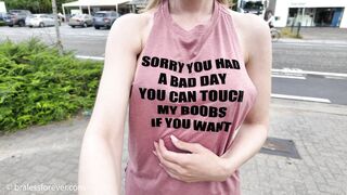 Bonni - Dared to Get Naked at the Local Gym