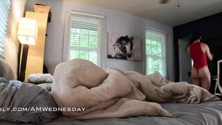 AMWednesday - Cleaning - Red Body Thong