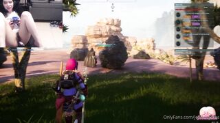 jennaxcake palworld & dildo fuck machine ppv