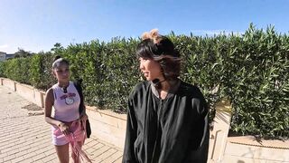 Daring Kiara-poca and kiara public roleplay