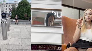 Fitnessmilf Public pantyless