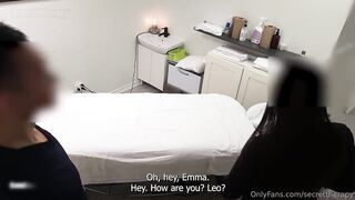 Secret Therapy- Emma's Second Visit! MILF With Huge Tits & Ass is Back For More!