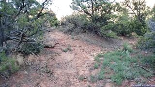 Alex Coal - Naked Girls Hiking Milk You In Woods POV