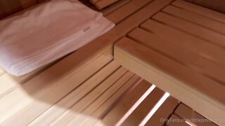 LittlePolishAngel - Hot Stranger Pounds My Ass in the Sauna