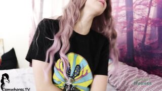 bunnie hughes - Tiny Virgin Girlfriend moans so softly Begging for Cum!!