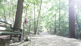 Naughty Lada Walking-alone