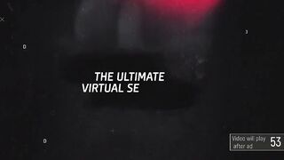 Italian secretary masturbating on the work table -