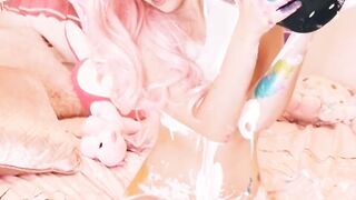 Belle Delphine Ass Painting Set Leaked (Video 5)