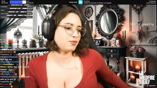Sweet Anita Jiggle Juggle Titty Charity Twitch Stream January 16